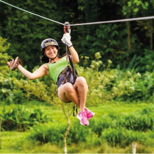 ARENAL VOLCANO HIKE + ZIPLINE ADVENTURE + HOTSPRING RIVER + LUNCH