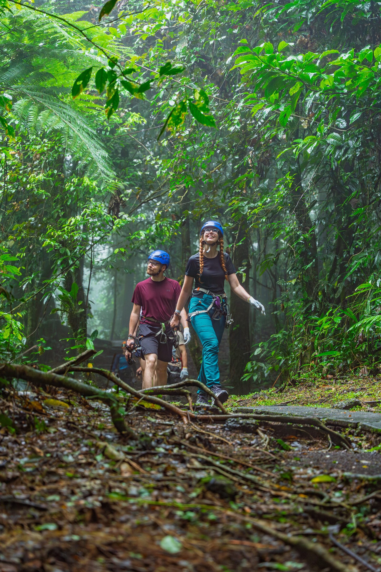 ZIPLINE ADVENTURE OVER LA FORTUNA WATERFALL - Image 2