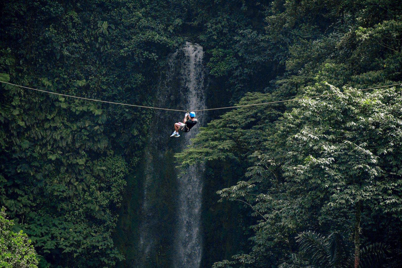 Zipline Adventure Over La Fortuna Waterfall